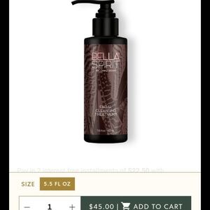 Belle spirit By Chaz Dean Facial cleanser treatment spray
